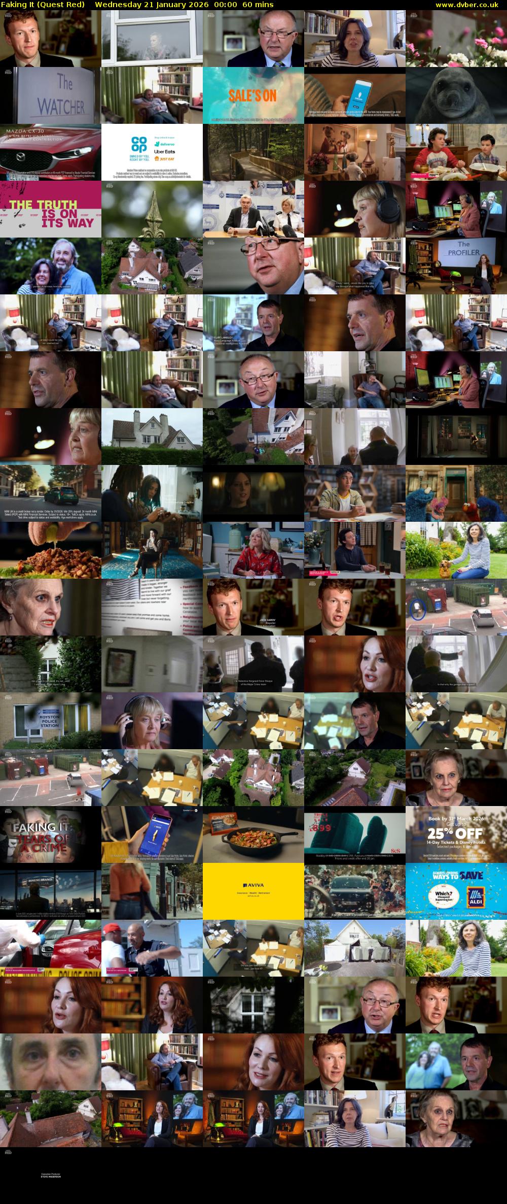 Faking It (Quest Red) Wednesday 21 January 2026 00:00 - 01:00