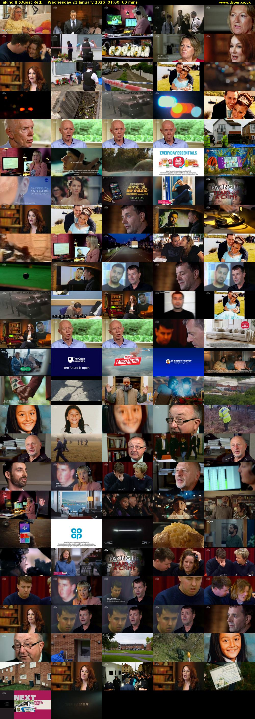 Faking It (Quest Red) Wednesday 21 January 2026 01:00 - 02:00