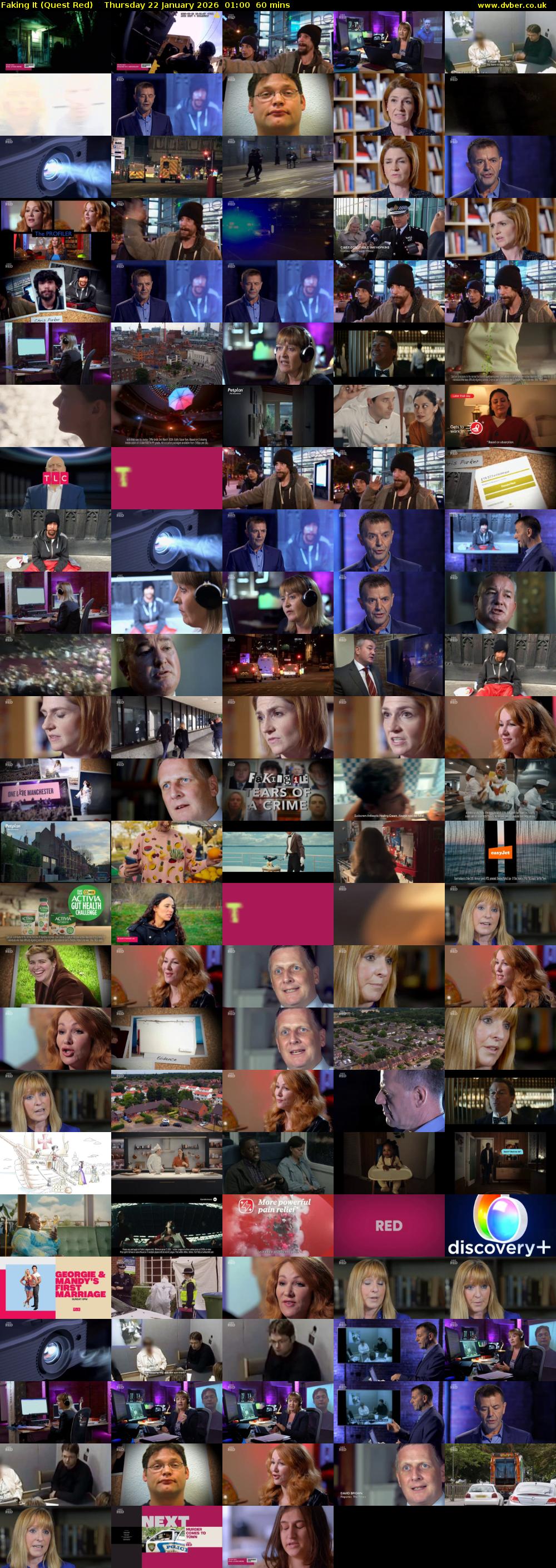 Faking It (Quest Red) Thursday 22 January 2026 01:00 - 02:00