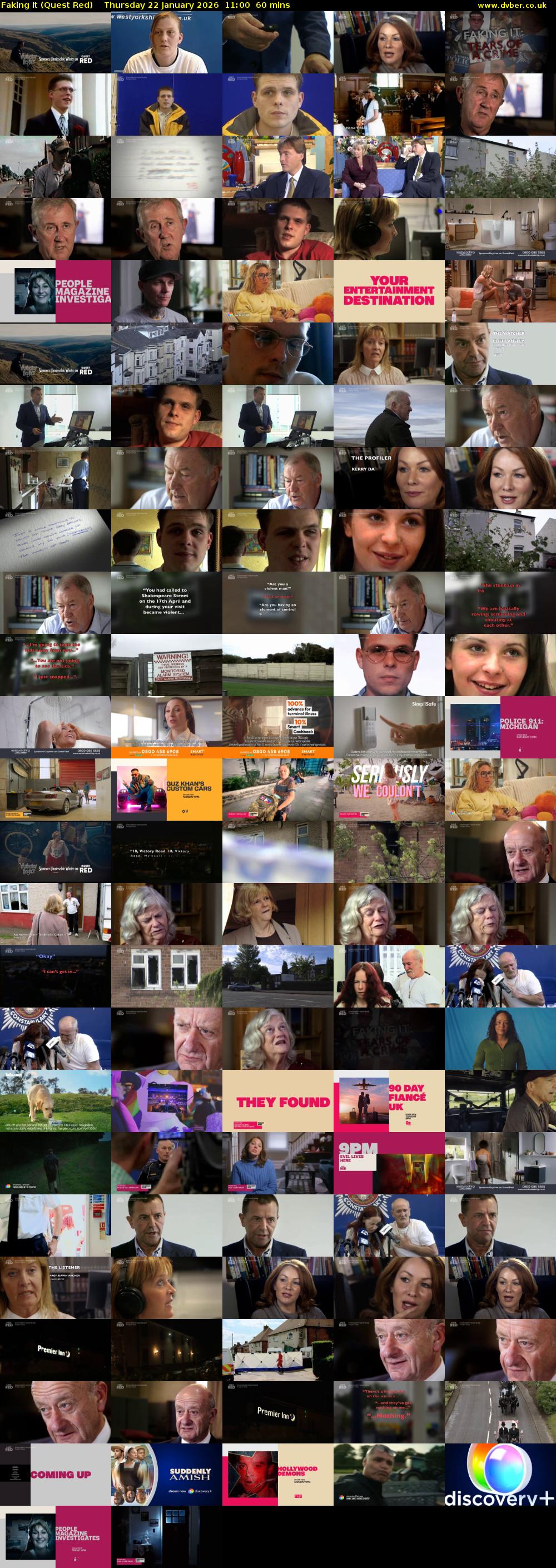 Faking It (Quest Red) Thursday 22 January 2026 11:00 - 12:00