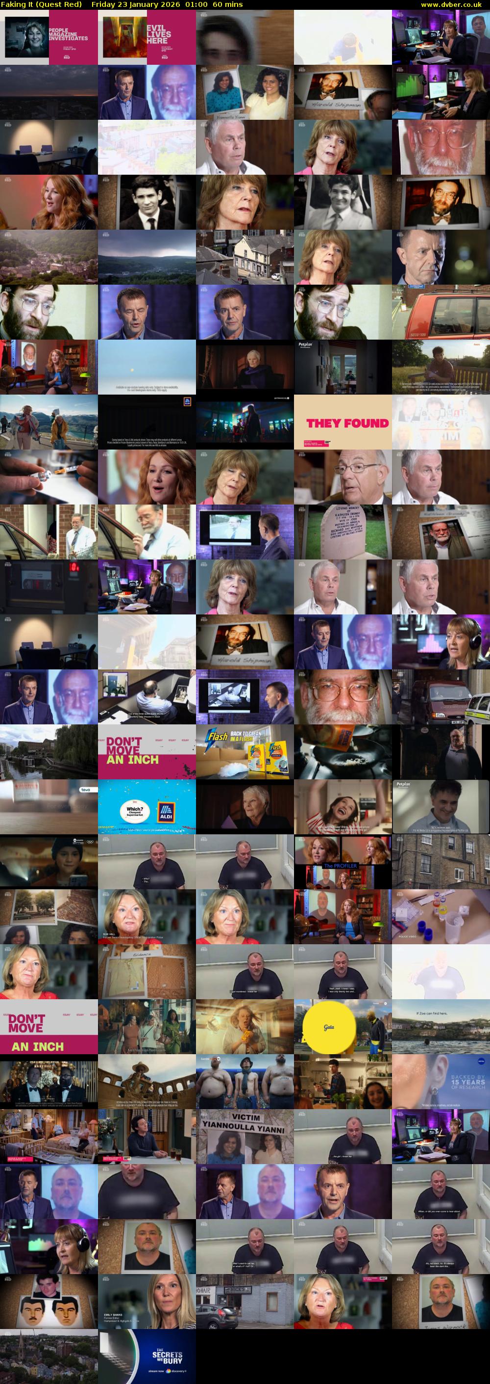 Faking It (Quest Red) Friday 23 January 2026 01:00 - 02:00