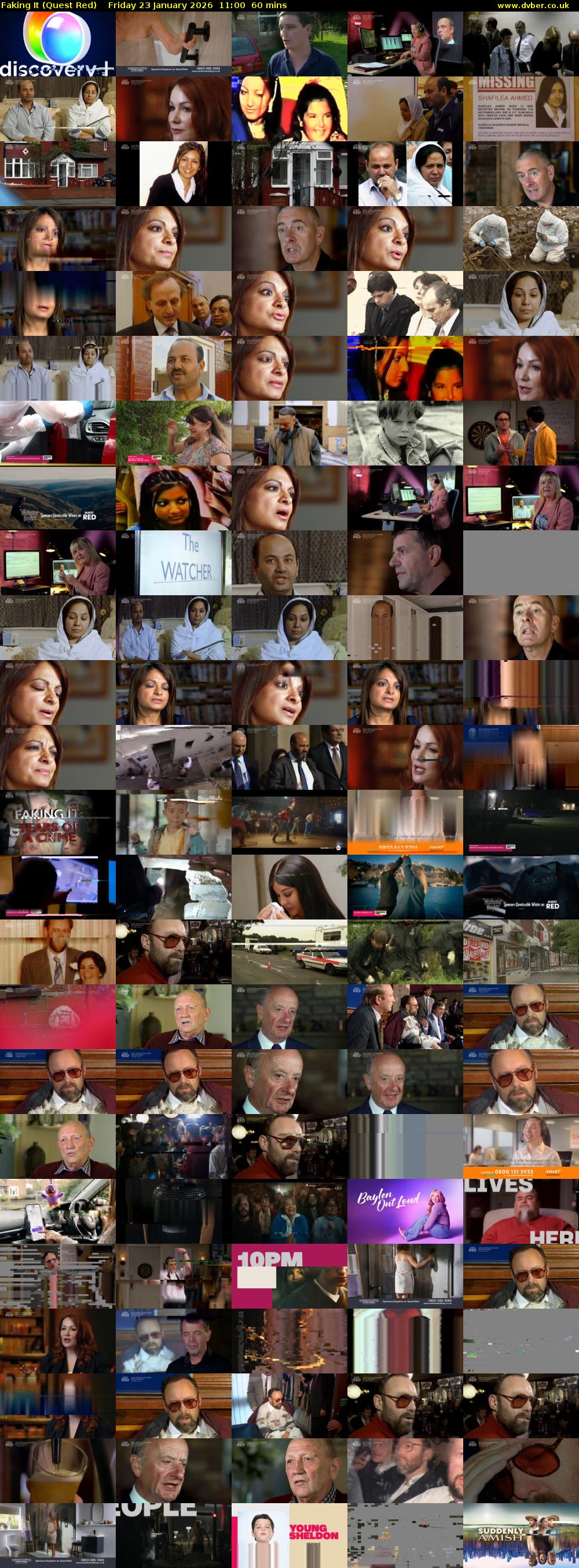 Faking It (Quest Red) Friday 23 January 2026 11:00 - 12:00