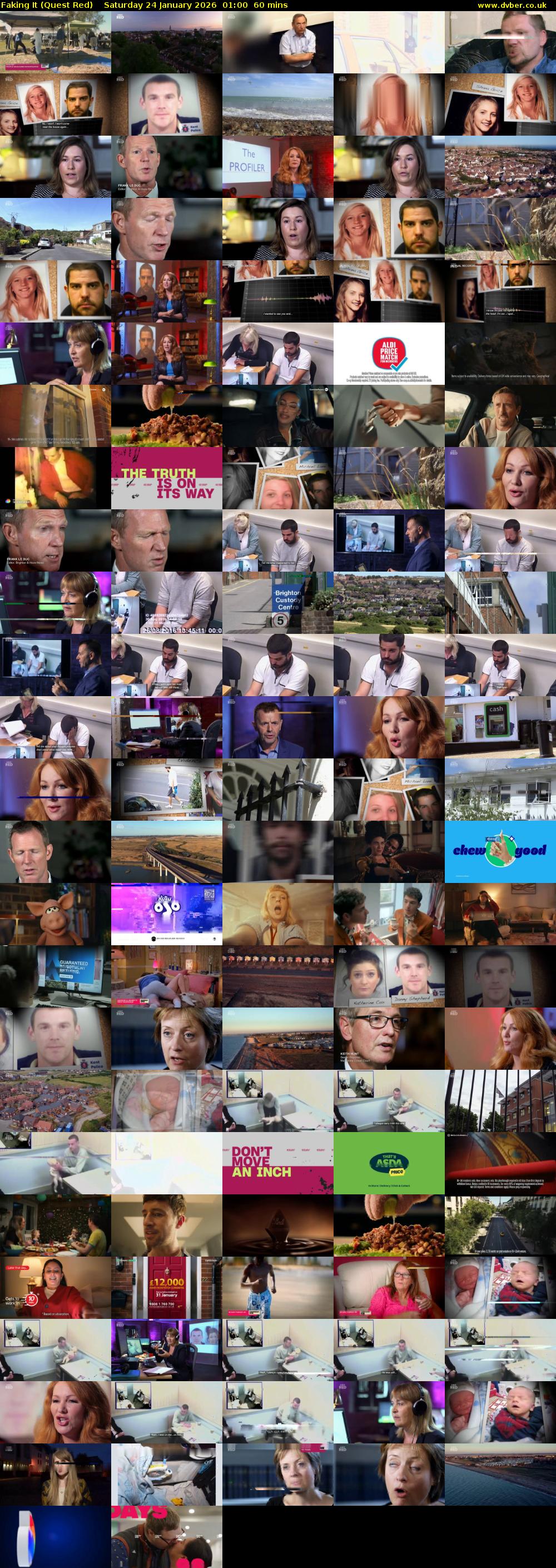 Faking It (Quest Red) Saturday 24 January 2026 01:00 - 02:00