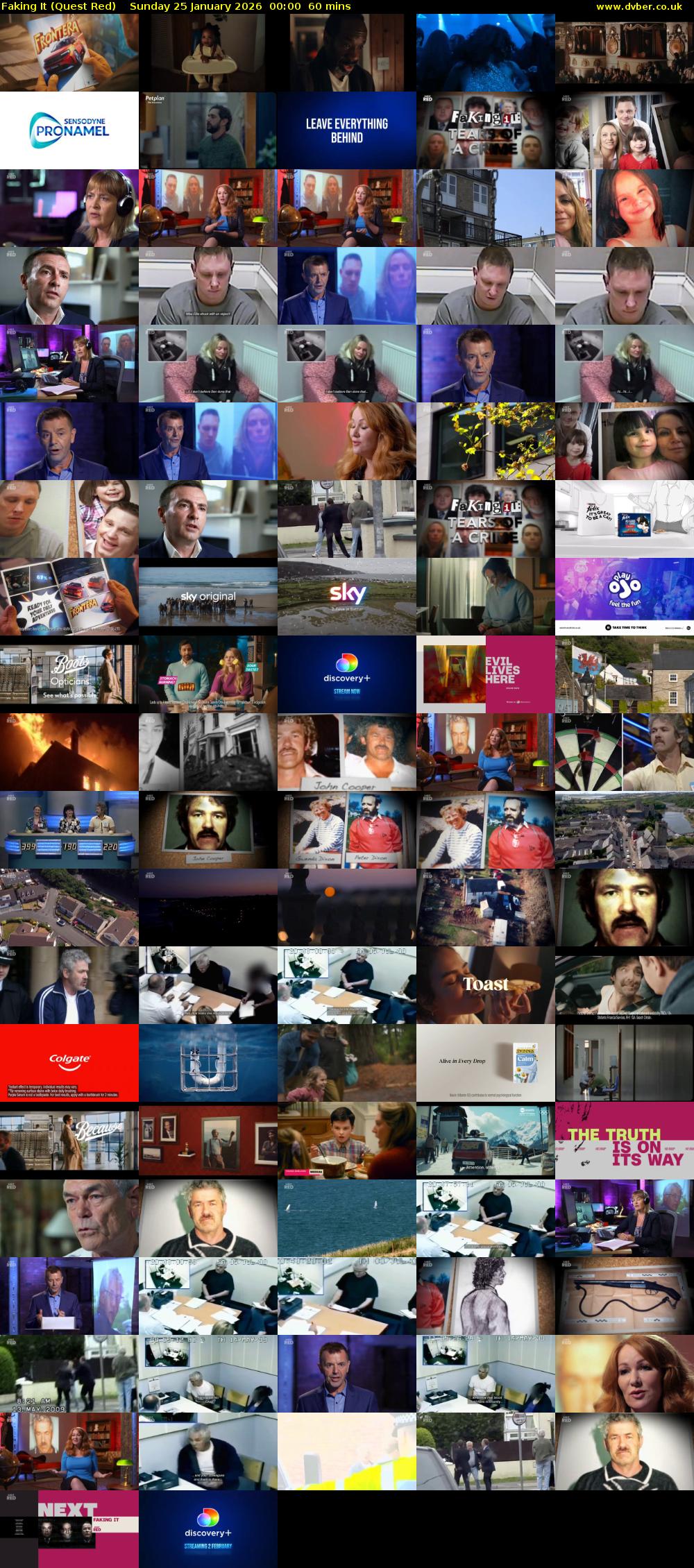 Faking It (Quest Red) Sunday 25 January 2026 00:00 - 01:00