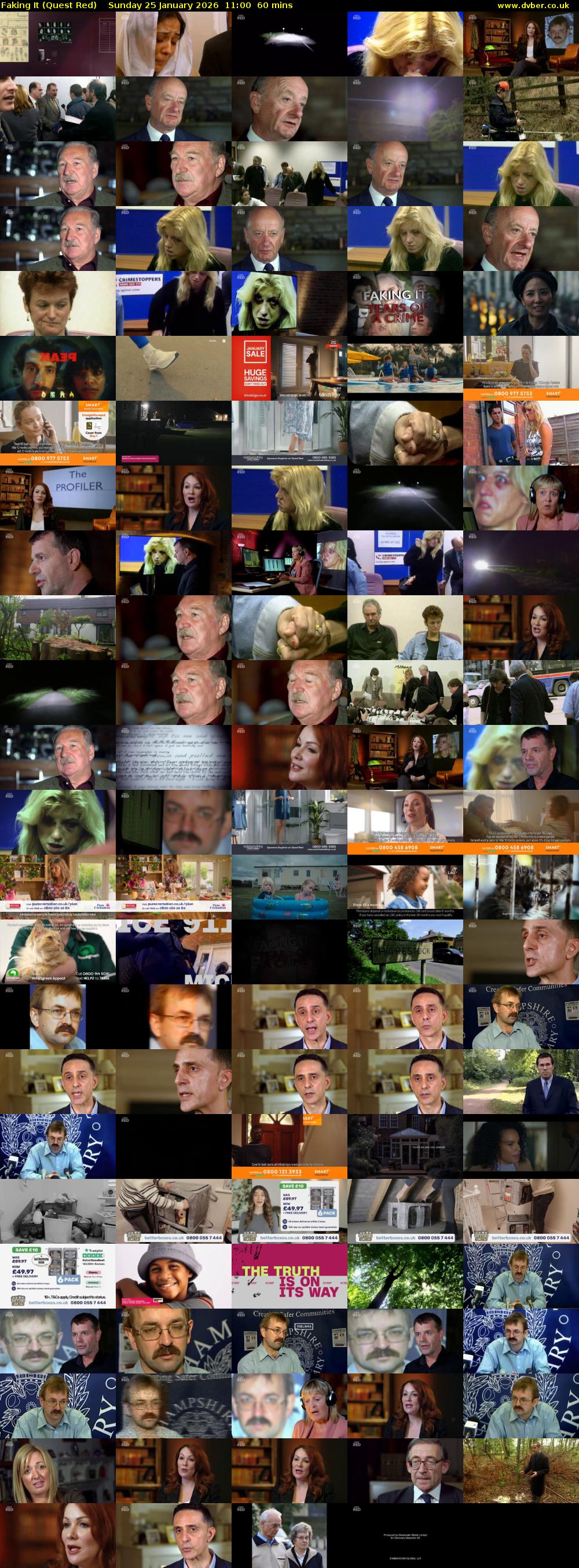 Faking It (Quest Red) Sunday 25 January 2026 11:00 - 12:00