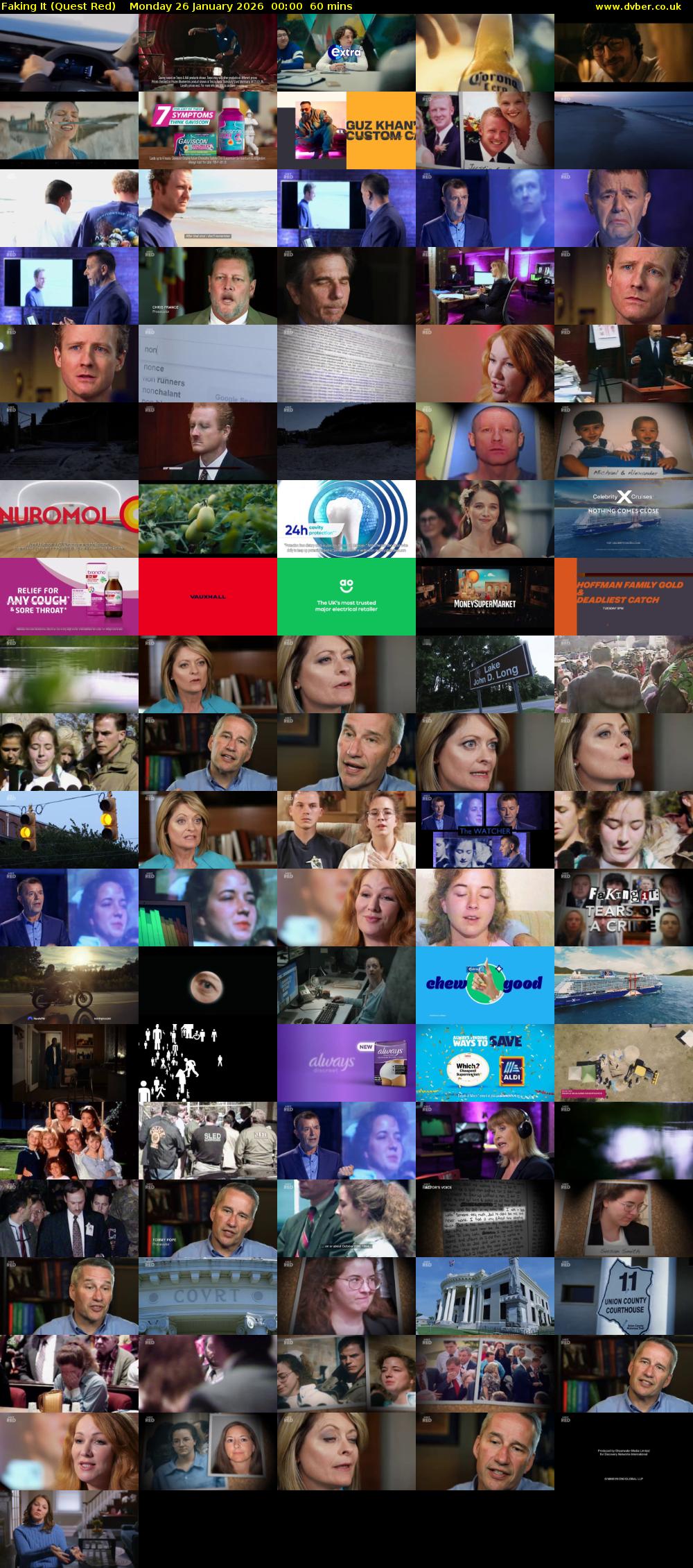 Faking It (Quest Red) Monday 26 January 2026 00:00 - 01:00