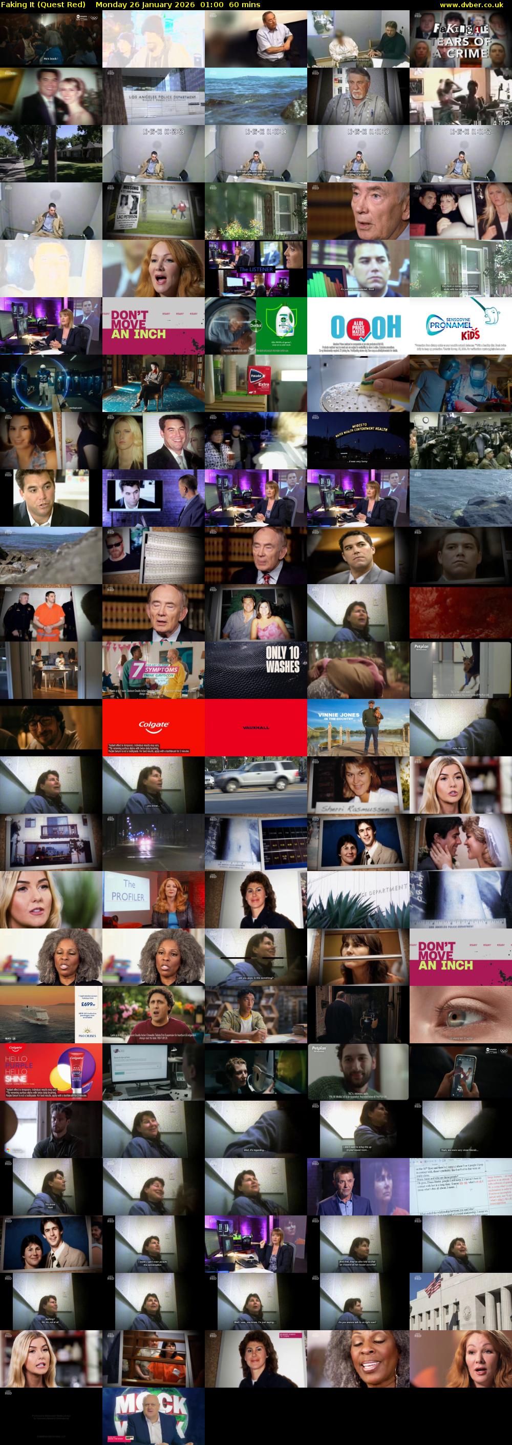 Faking It (Quest Red) Monday 26 January 2026 01:00 - 02:00