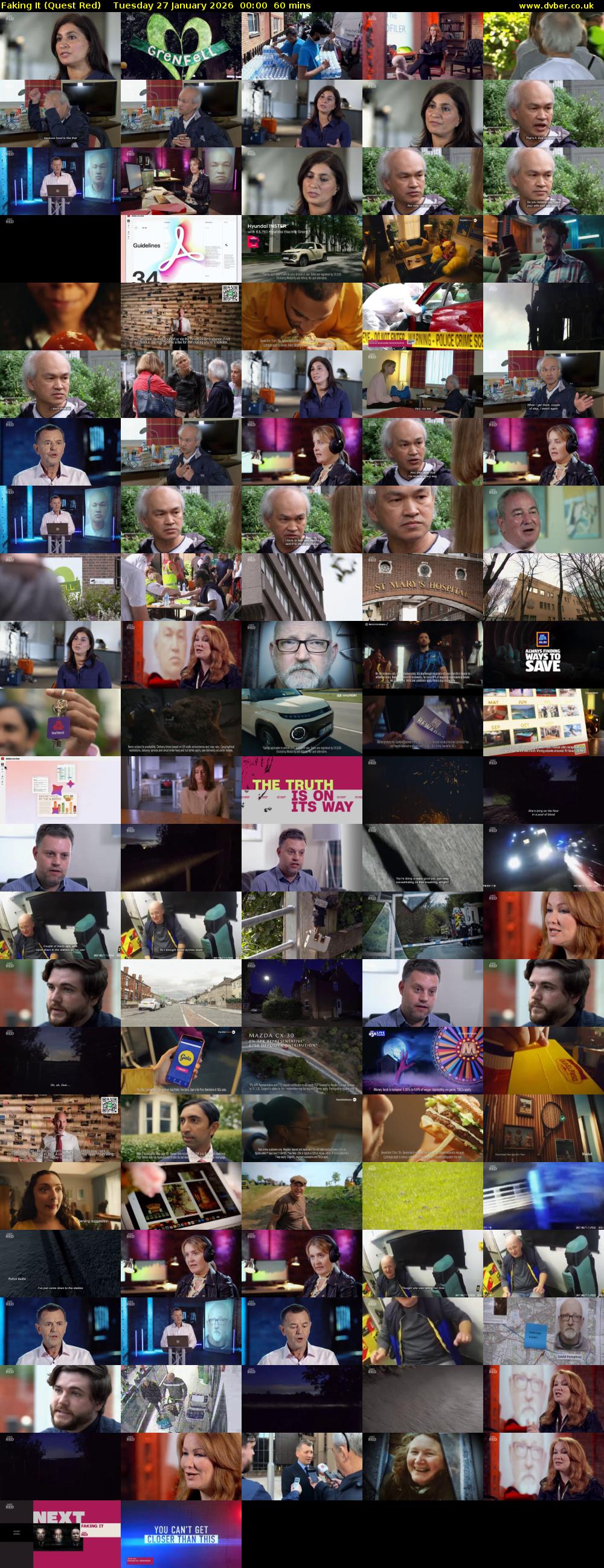 Faking It (Quest Red) Tuesday 27 January 2026 00:00 - 01:00