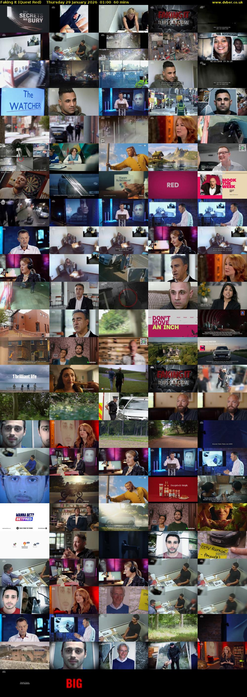 Faking It (Quest Red) Thursday 29 January 2026 01:00 - 02:00