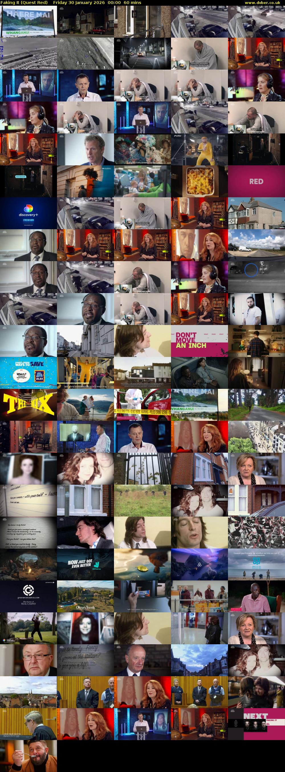 Faking It (Quest Red) Friday 30 January 2026 00:00 - 01:00