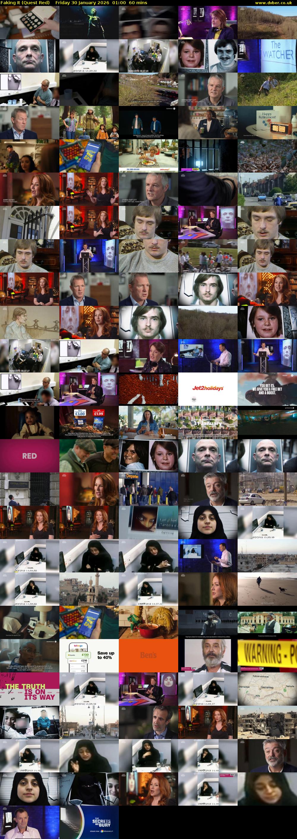 Faking It (Quest Red) Friday 30 January 2026 01:00 - 02:00