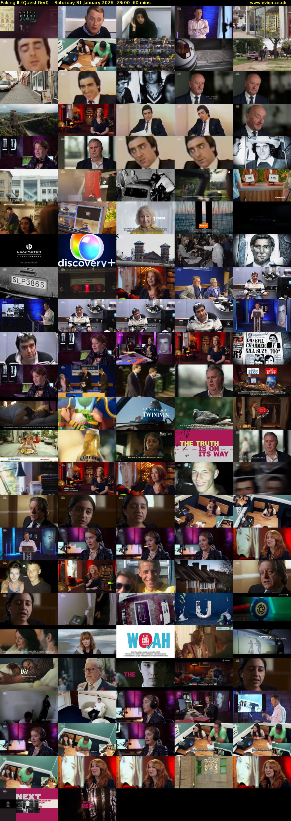 Faking It (Quest Red) Saturday 31 January 2026 23:00 - 00:00