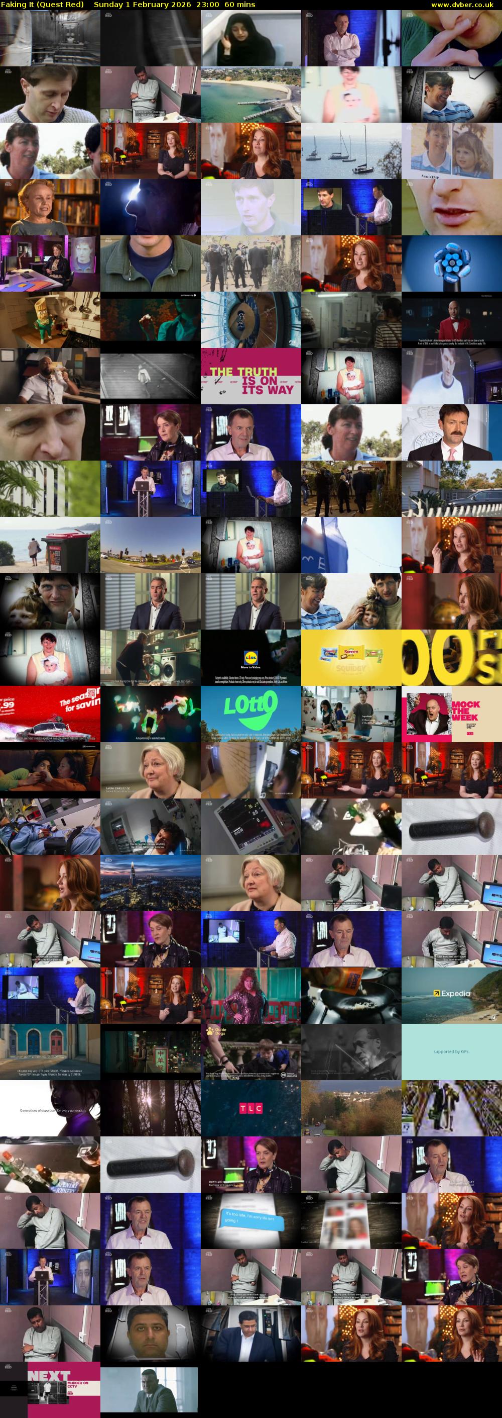 Faking It (Quest Red) Sunday 1 February 2026 23:00 - 00:00