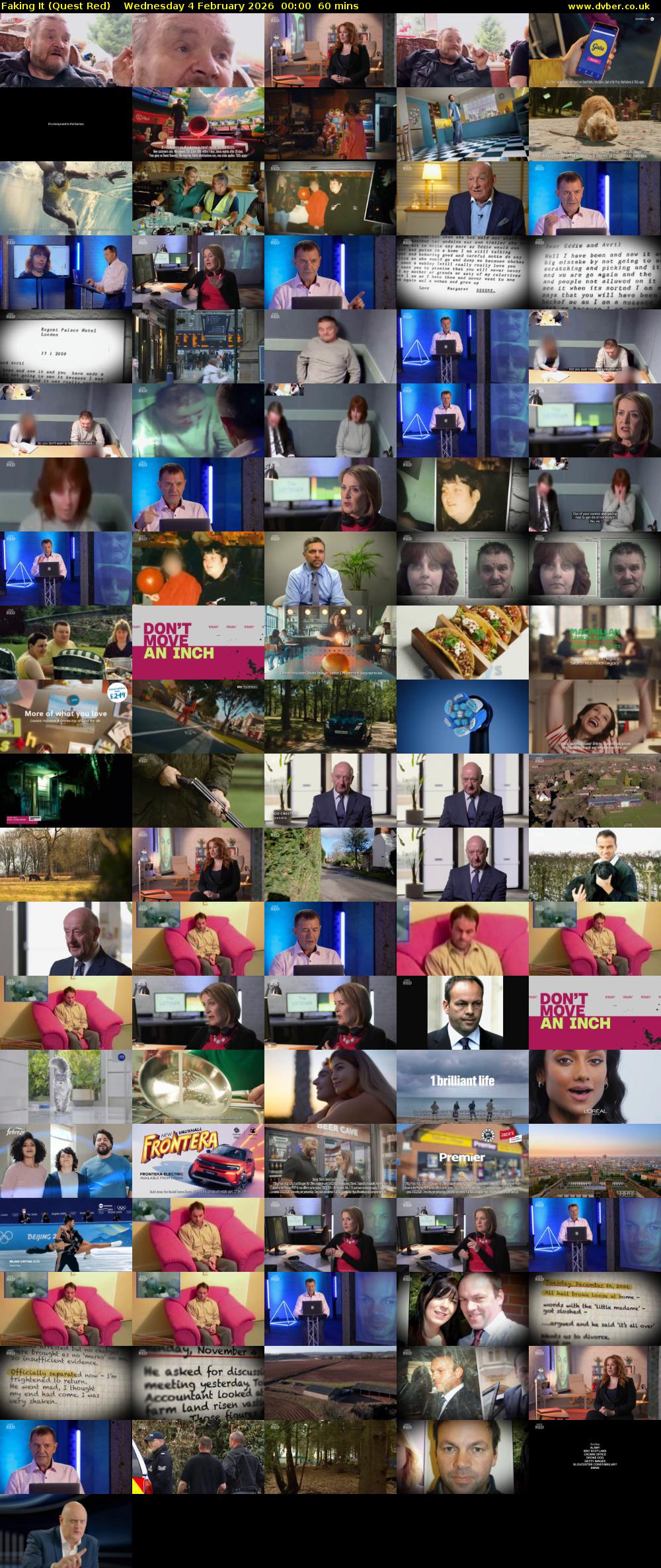 Faking It (Quest Red) Wednesday 4 February 2026 00:00 - 01:00