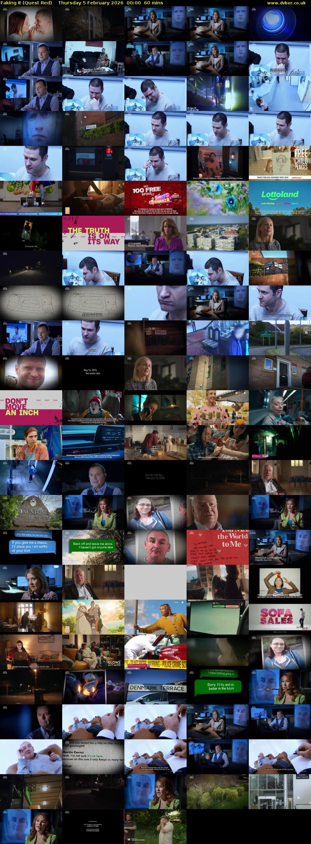 Faking It (Quest Red) Thursday 5 February 2026 00:00 - 01:00