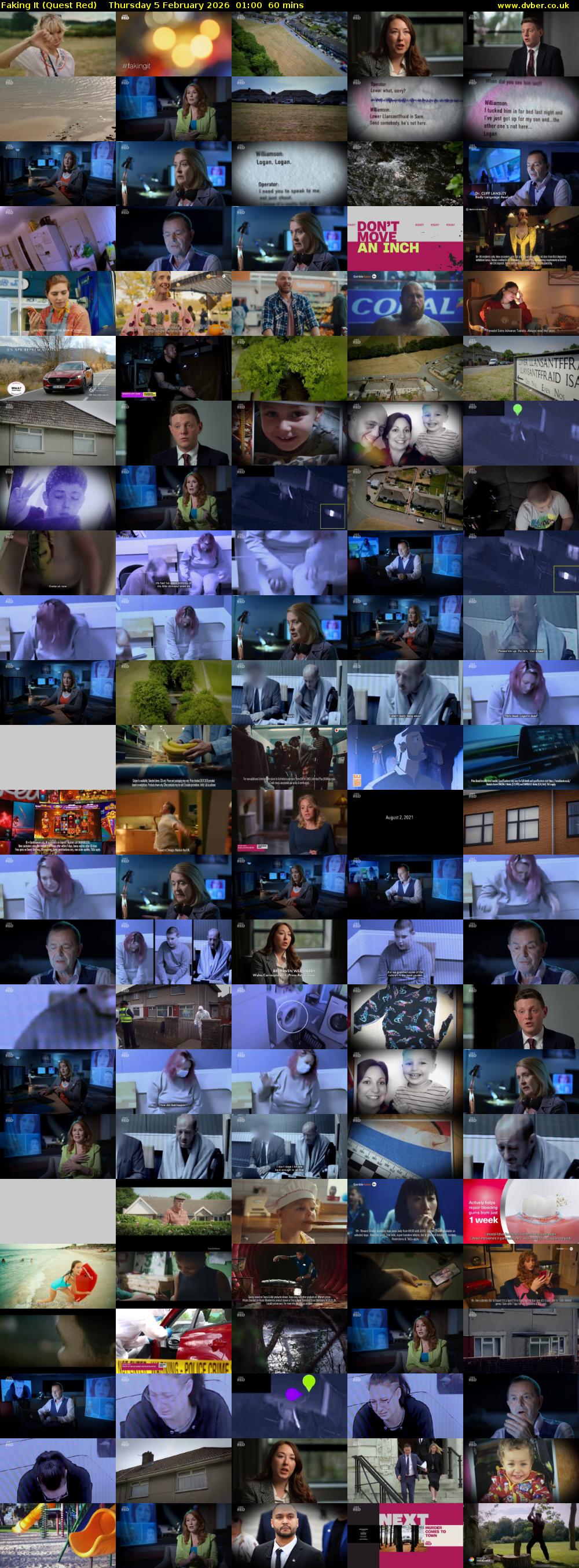 Faking It (Quest Red) Thursday 5 February 2026 01:00 - 02:00