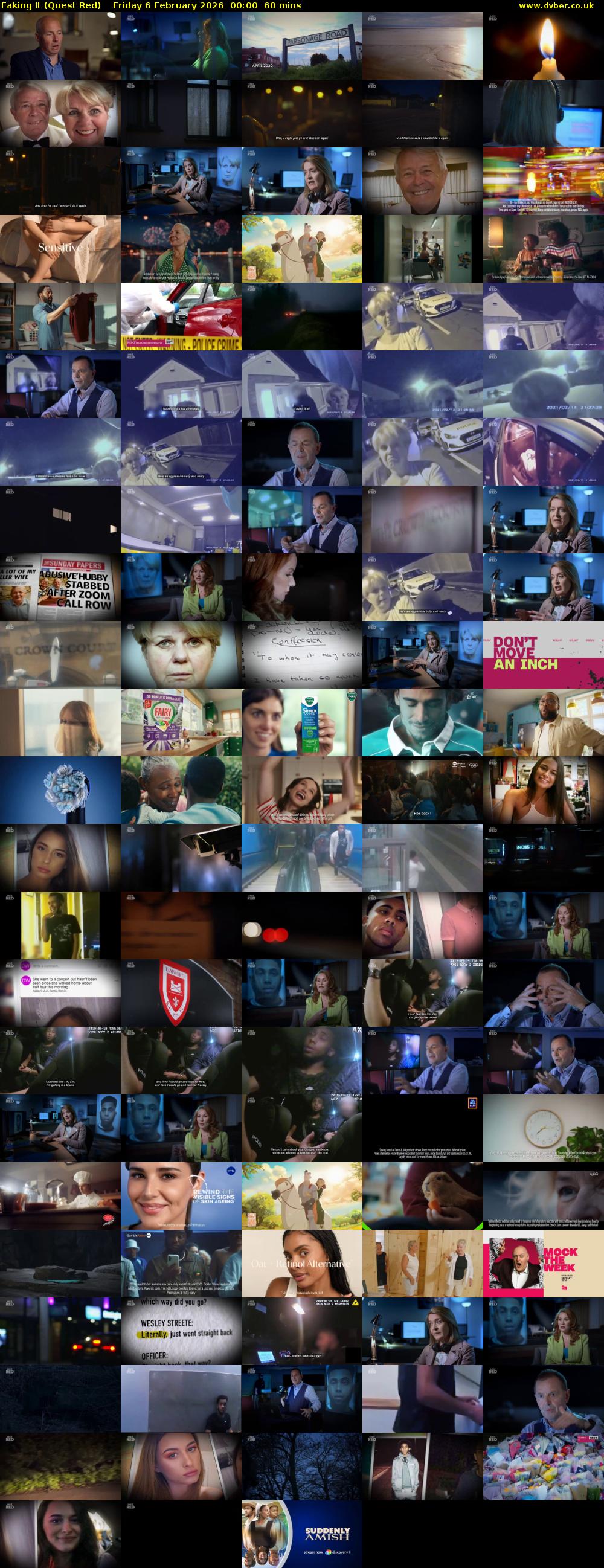 Faking It (Quest Red) Friday 6 February 2026 00:00 - 01:00