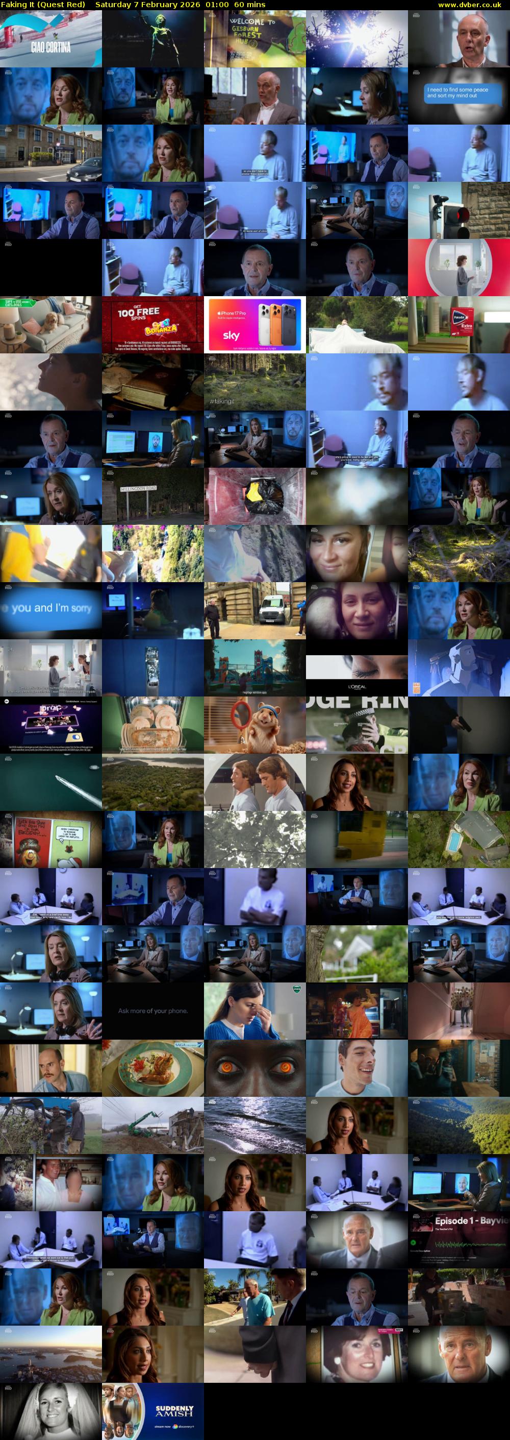 Faking It (Quest Red) Saturday 7 February 2026 01:00 - 02:00