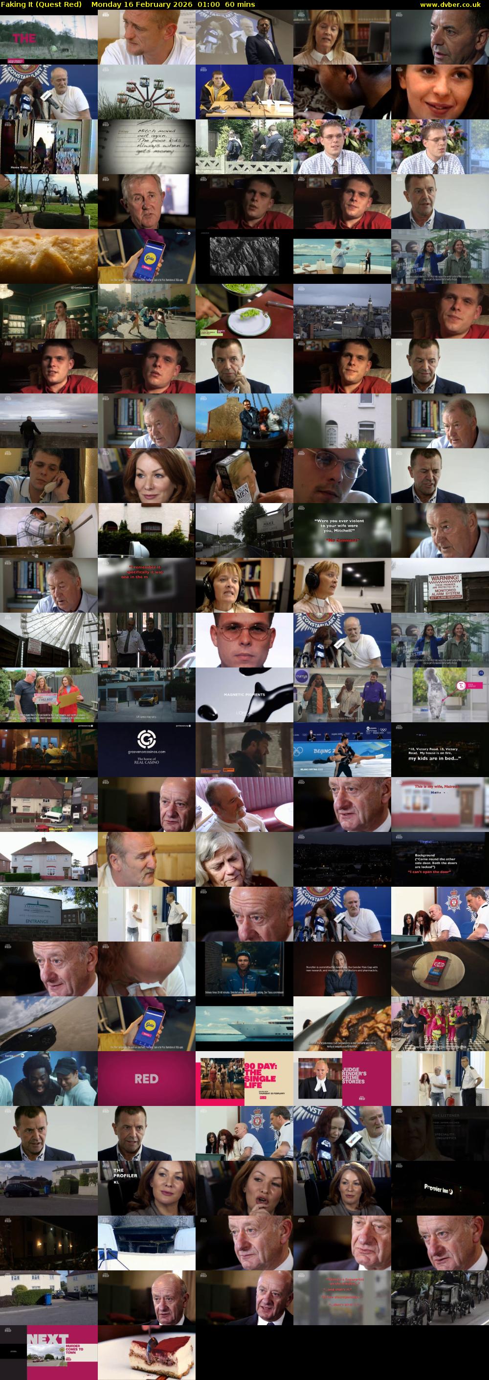 Faking It (Quest Red) Monday 16 February 2026 01:00 - 02:00