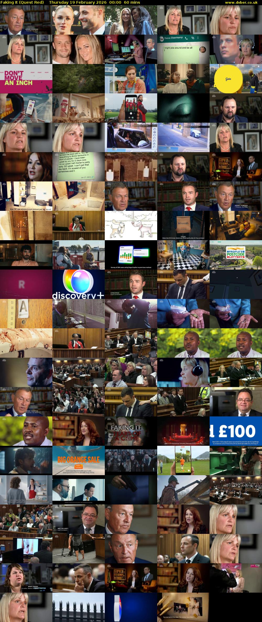 Faking It (Quest Red) Thursday 19 February 2026 00:00 - 01:00