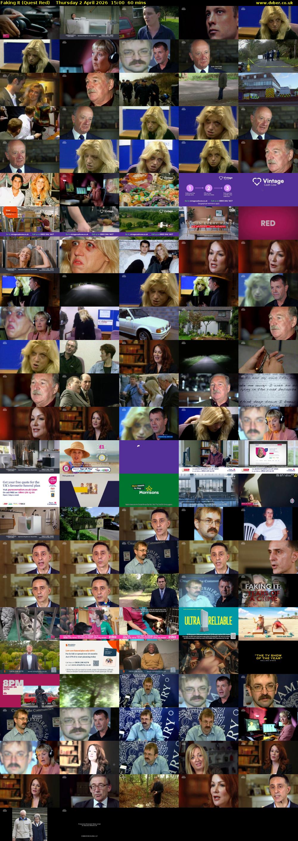 Faking It (Quest Red) Thursday 2 April 2026 15:00 - 16:00