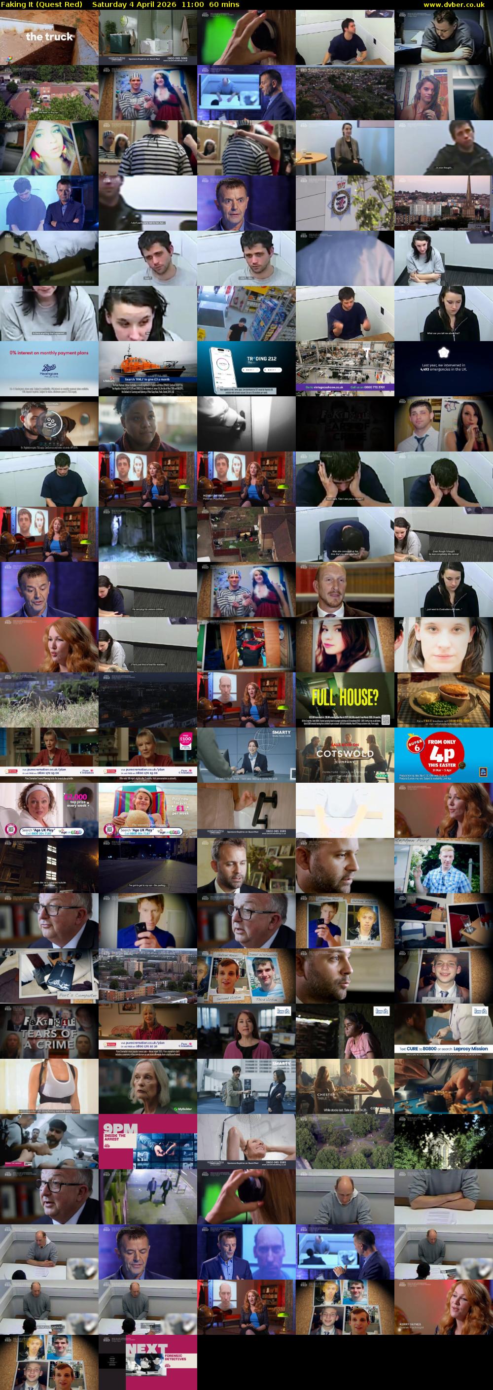 Faking It (Quest Red) Saturday 4 April 2026 11:00 - 12:00