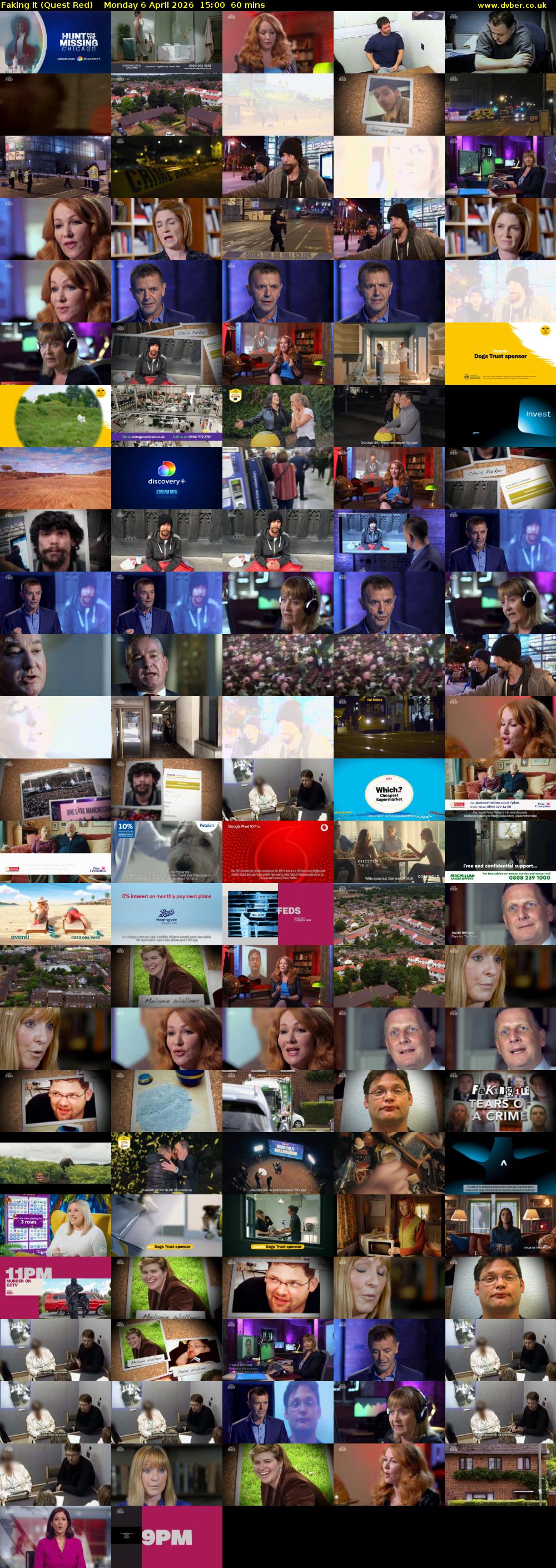 Faking It (Quest Red) Monday 6 April 2026 15:00 - 16:00