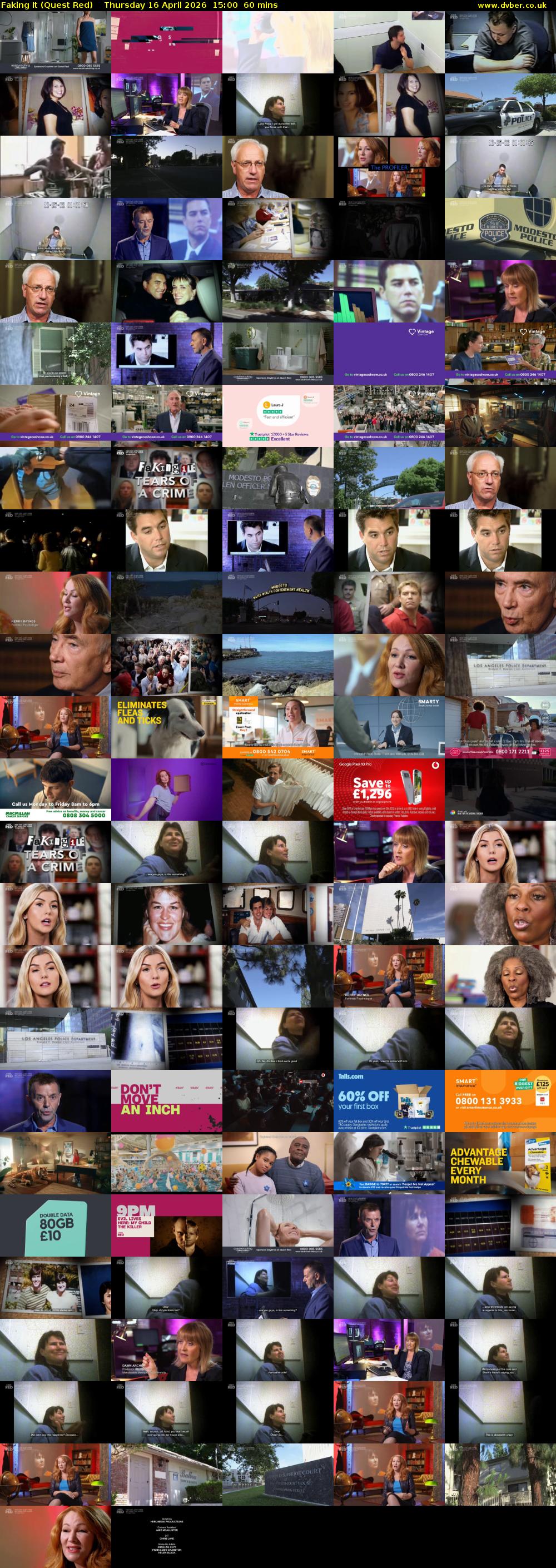 Faking It (Quest Red) Thursday 16 April 2026 15:00 - 16:00