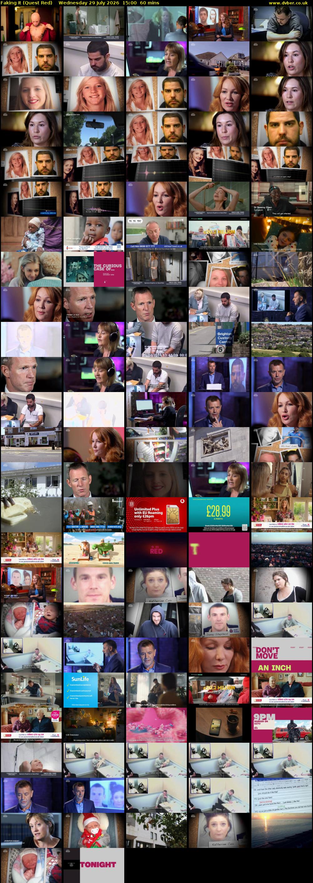 Faking It (Quest Red) Wednesday 29 July 2026 15:00 - 16:00