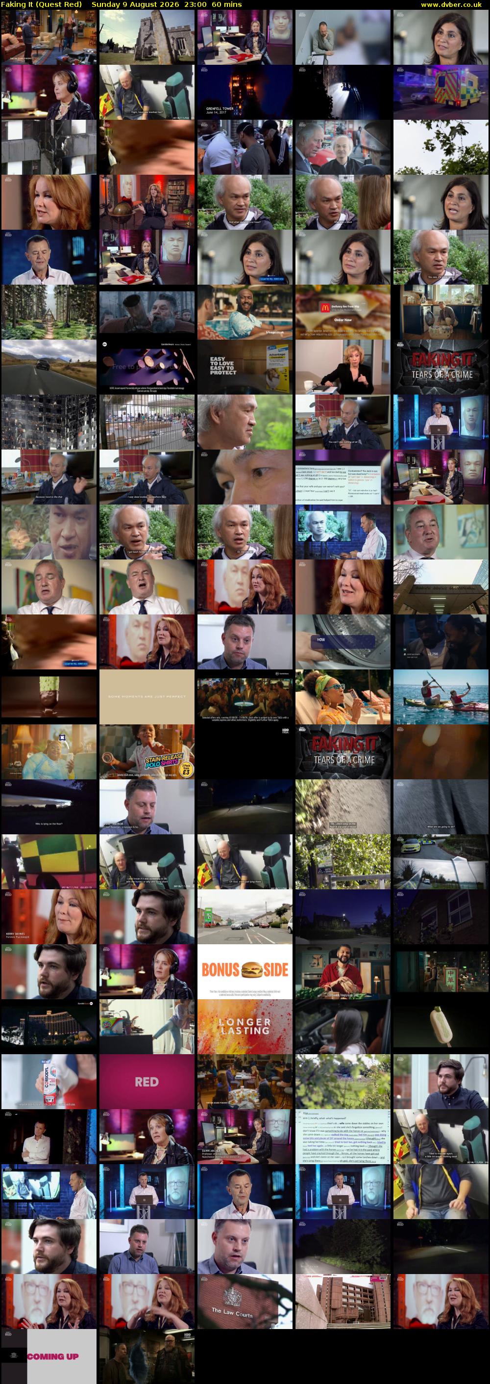 Faking It (Quest Red) Sunday 9 August 2026 23:00 - 00:00