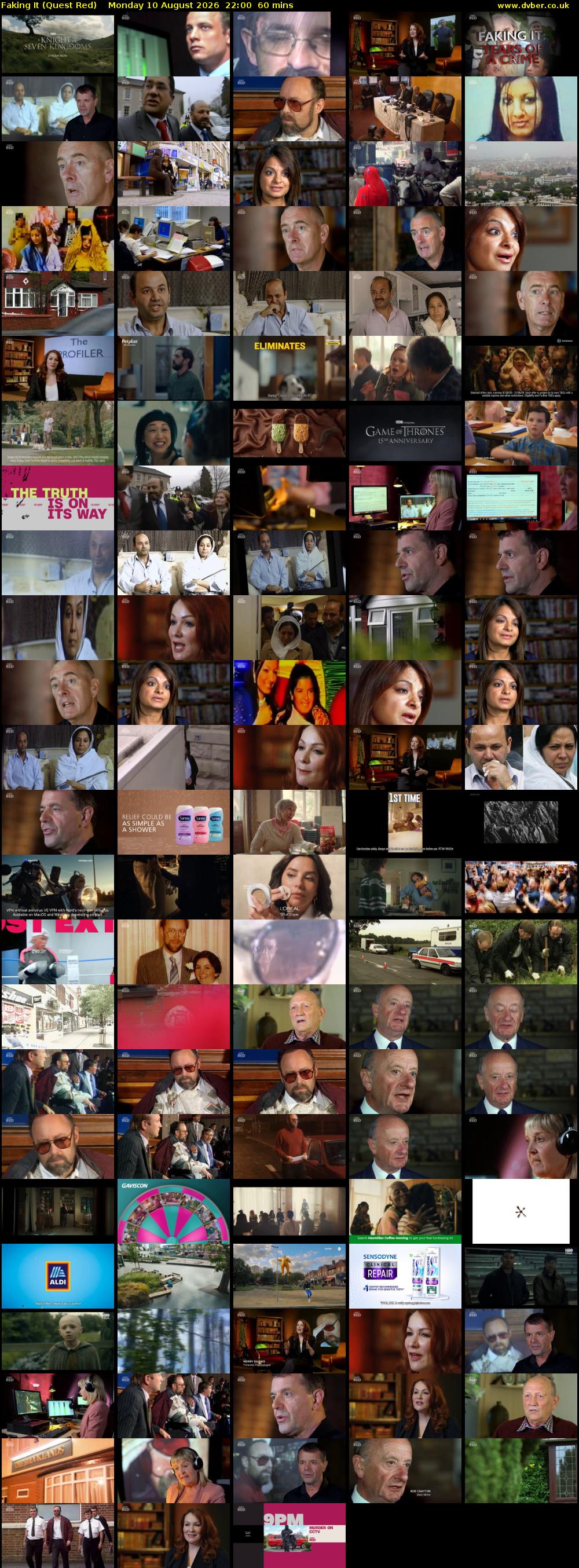 Faking It (Quest Red) Monday 10 August 2026 22:00 - 23:00