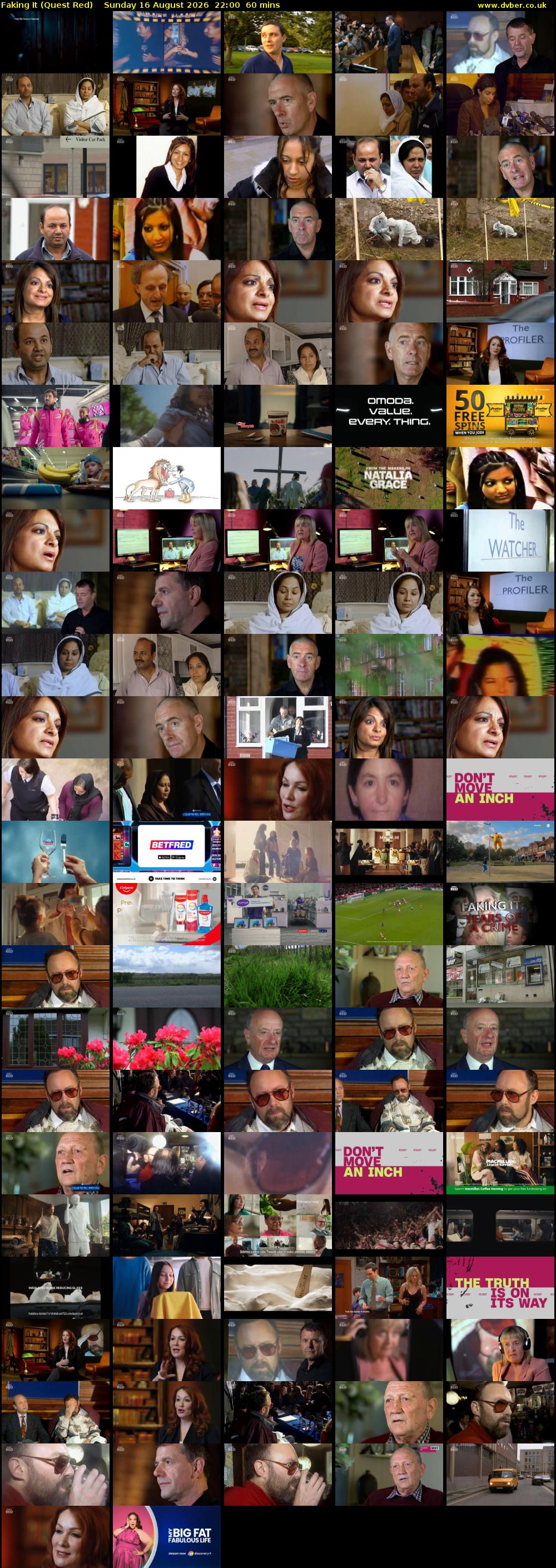 Faking It (Quest Red) Sunday 16 August 2026 22:00 - 23:00