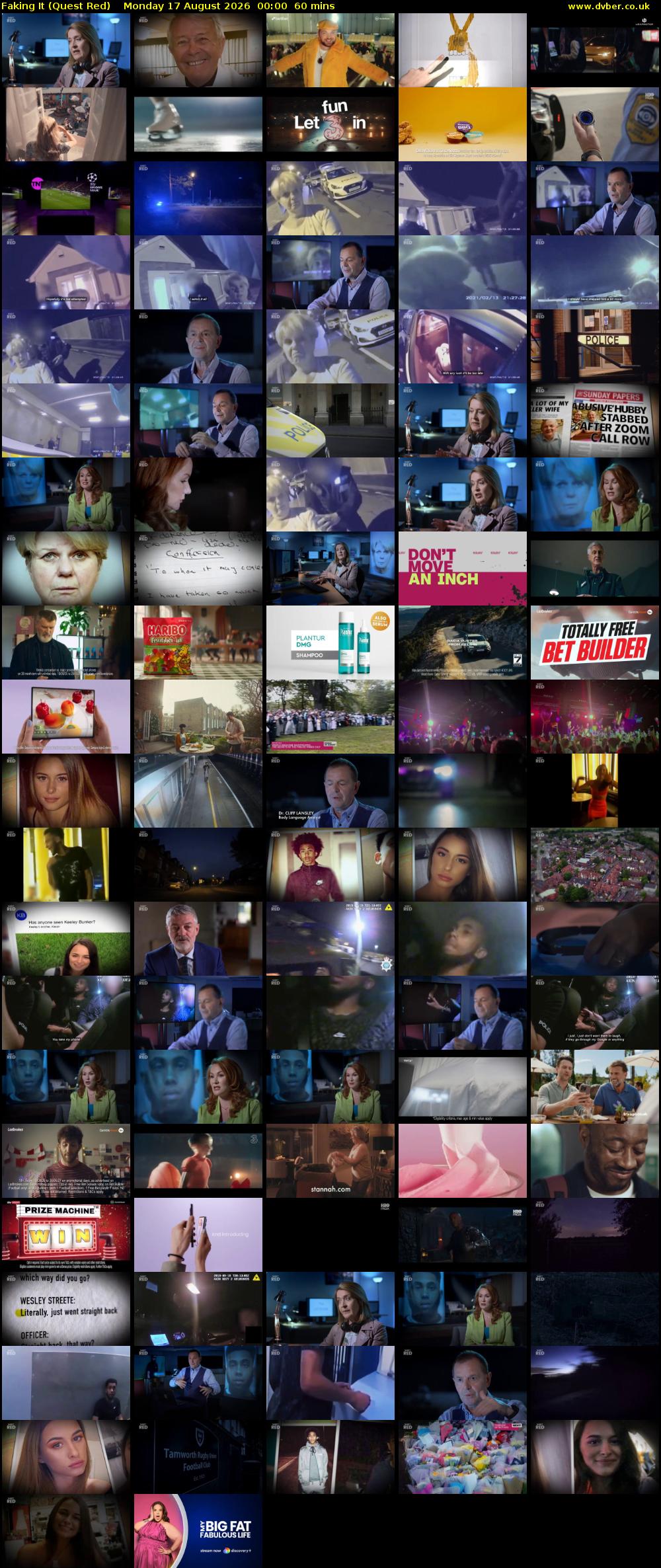 Faking It (Quest Red) Monday 17 August 2026 00:00 - 01:00