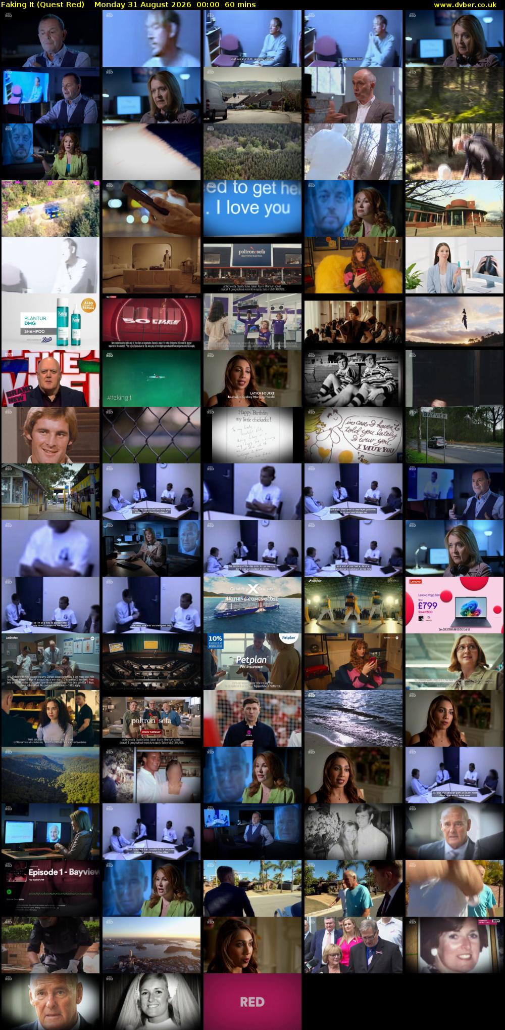 Faking It (Quest Red) Monday 31 August 2026 00:00 - 01:00