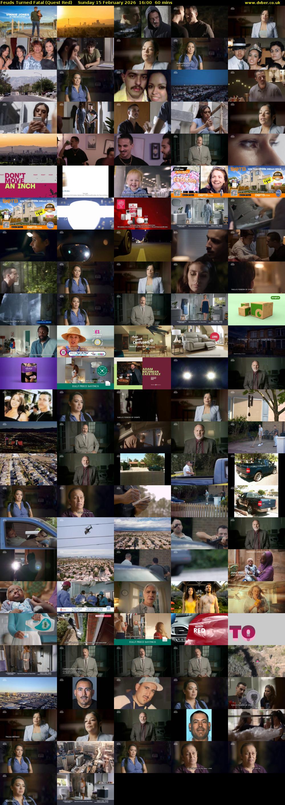 Feuds Turned Fatal (Quest Red) Sunday 15 February 2026 16:00 - 17:00