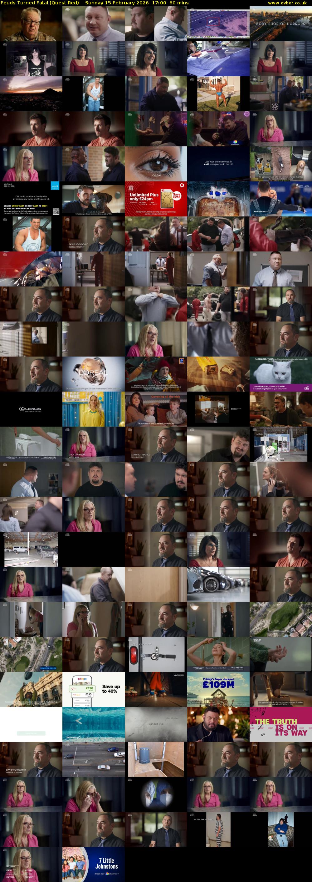 Feuds Turned Fatal (Quest Red) Sunday 15 February 2026 17:00 - 18:00