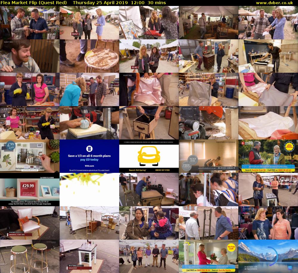 Flea Market Flip (Quest Red) Thursday 25 April 2019 12:00 - 12:30