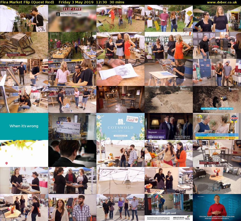 Flea Market Flip (Quest Red) Friday 3 May 2019 12:30 - 13:00