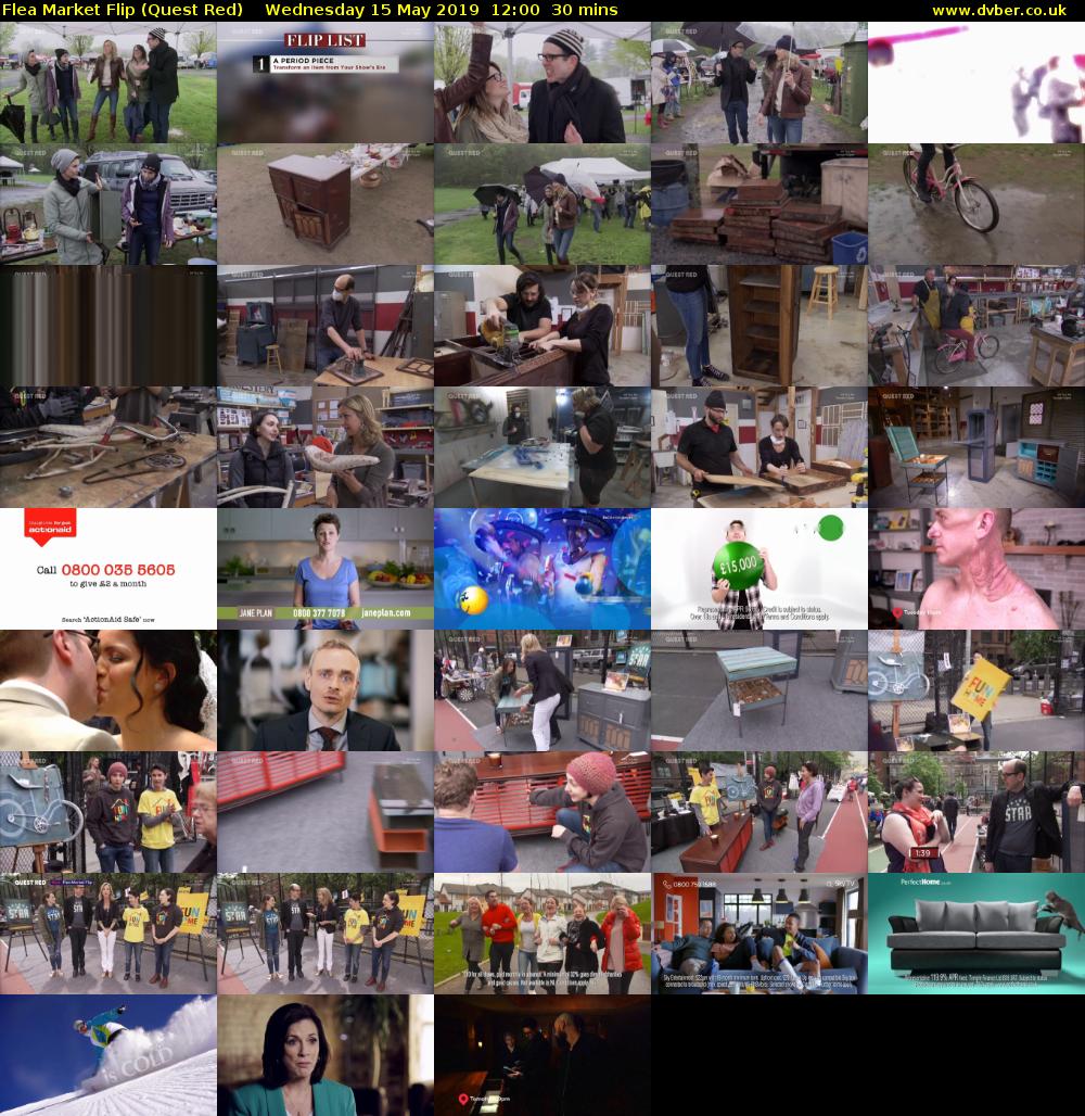 Flea Market Flip (Quest Red) Wednesday 15 May 2019 12:00 - 12:30