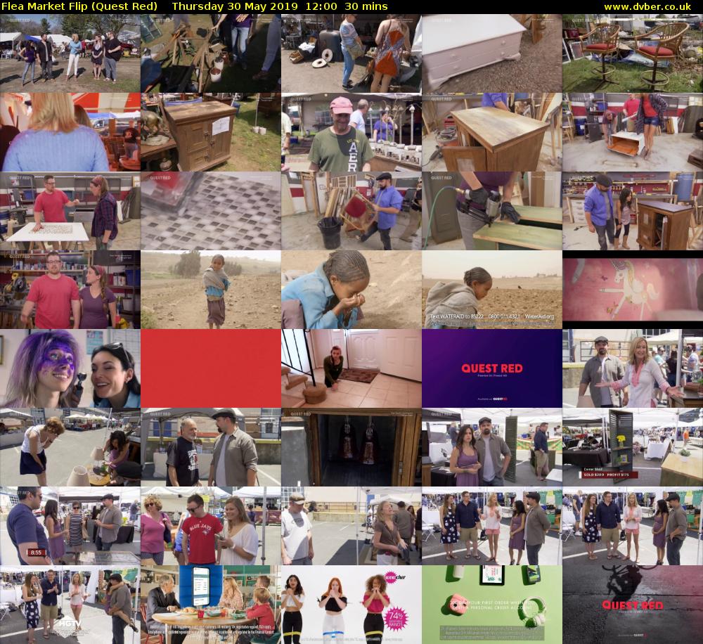 Flea Market Flip (Quest Red) Thursday 30 May 2019 12:00 - 12:30