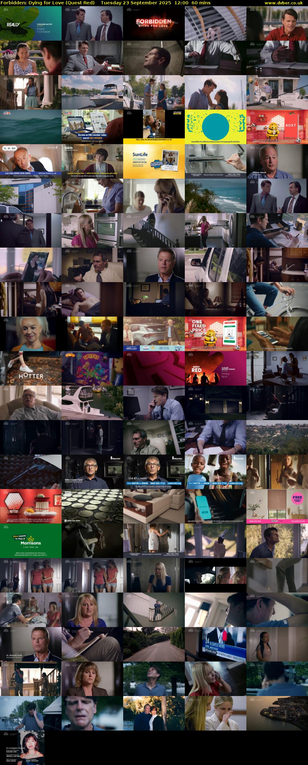 Forbidden: Dying for Love (Quest Red) Tuesday 23 September 2025 12:00 - 13:00