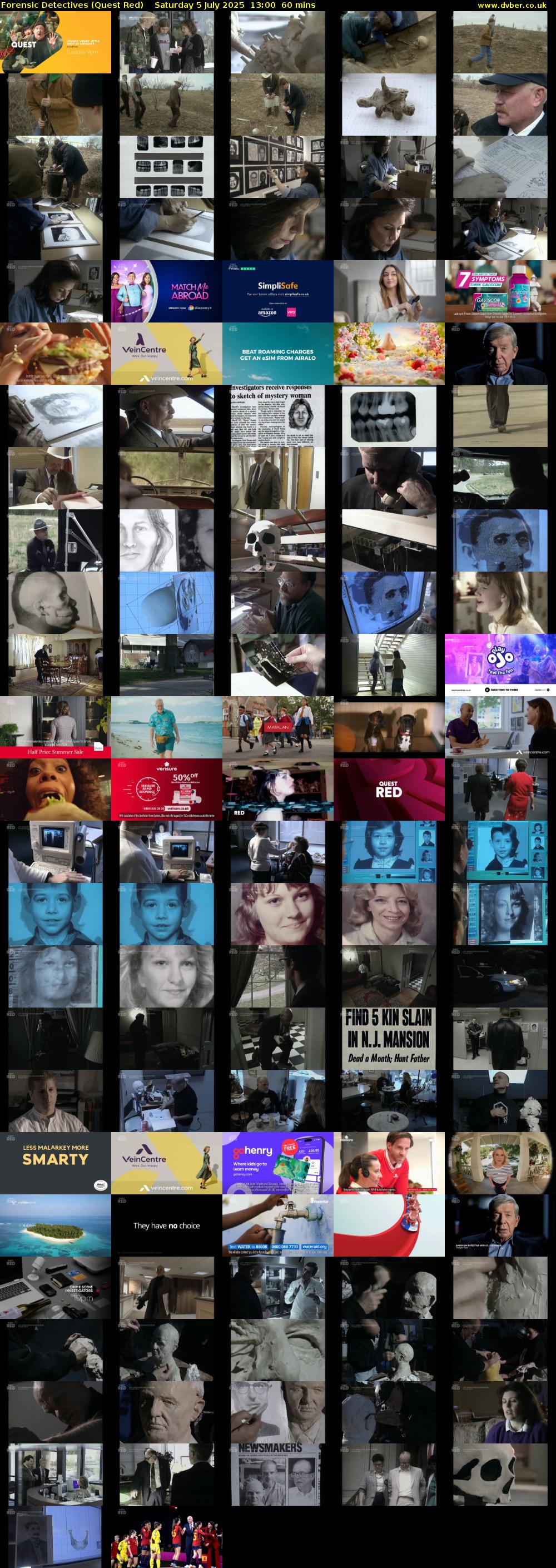 Forensic Detectives (Quest Red) Saturday 5 July 2025 13:00 - 14:00