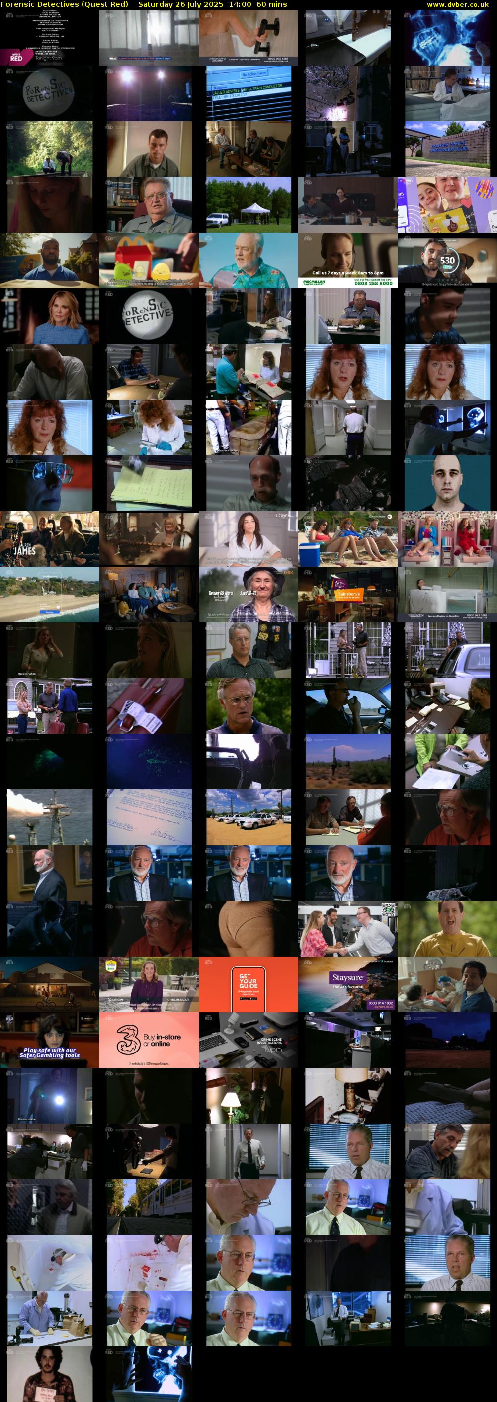 Forensic Detectives (Quest Red) Saturday 26 July 2025 14:00 - 15:00