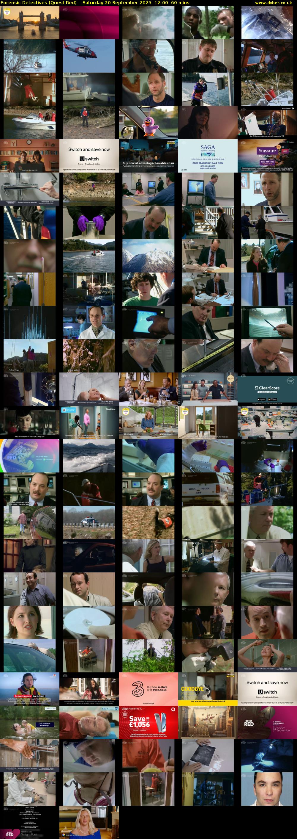Forensic Detectives (Quest Red) Saturday 20 September 2025 12:00 - 13:00