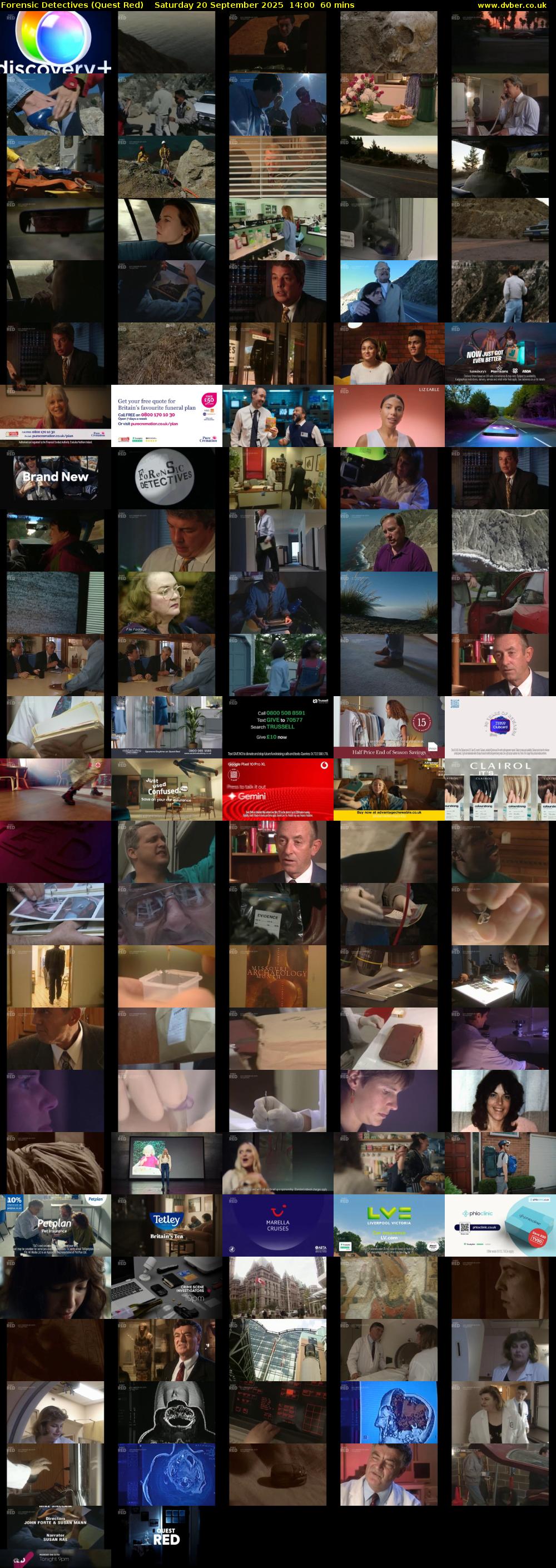 Forensic Detectives (Quest Red) Saturday 20 September 2025 14:00 - 15:00