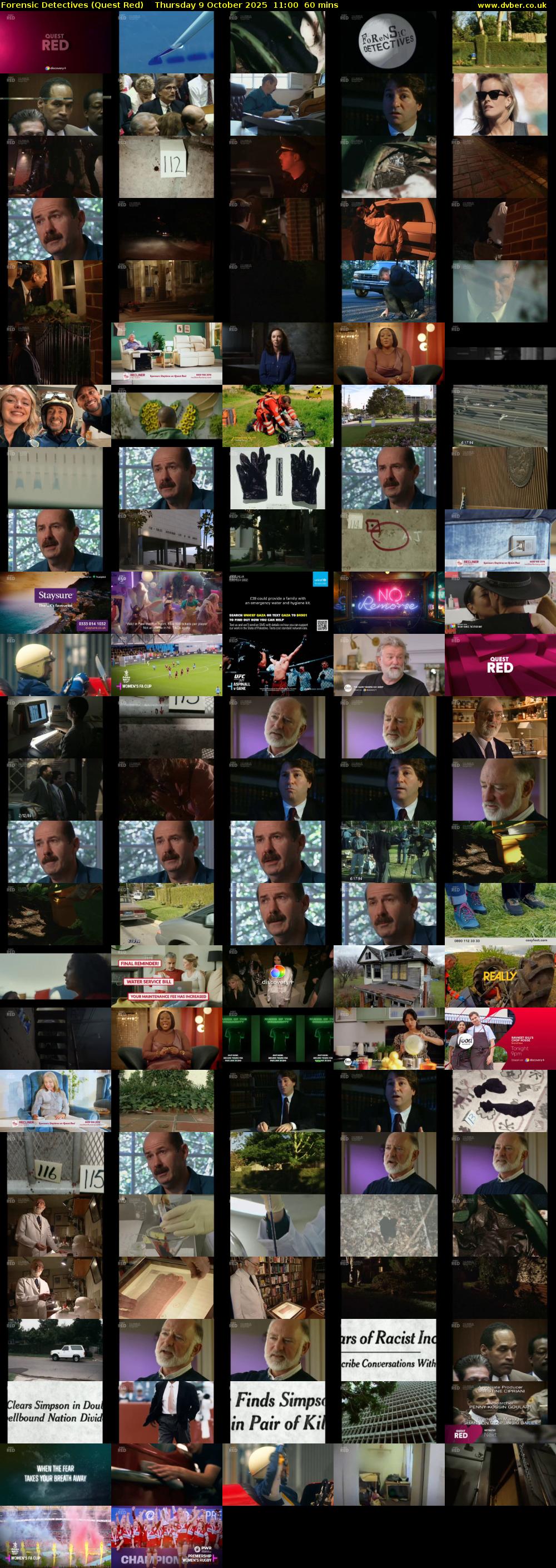 Forensic Detectives (Quest Red) Thursday 9 October 2025 11:00 - 12:00