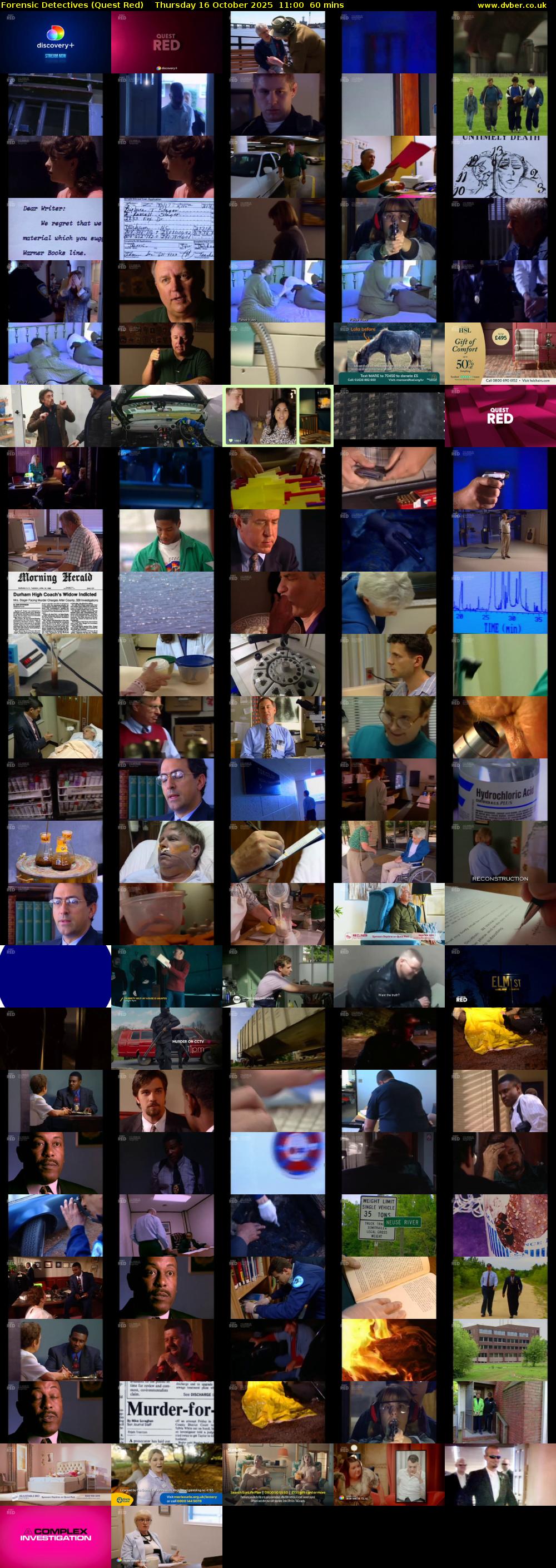 Forensic Detectives (Quest Red) Thursday 16 October 2025 11:00 - 12:00