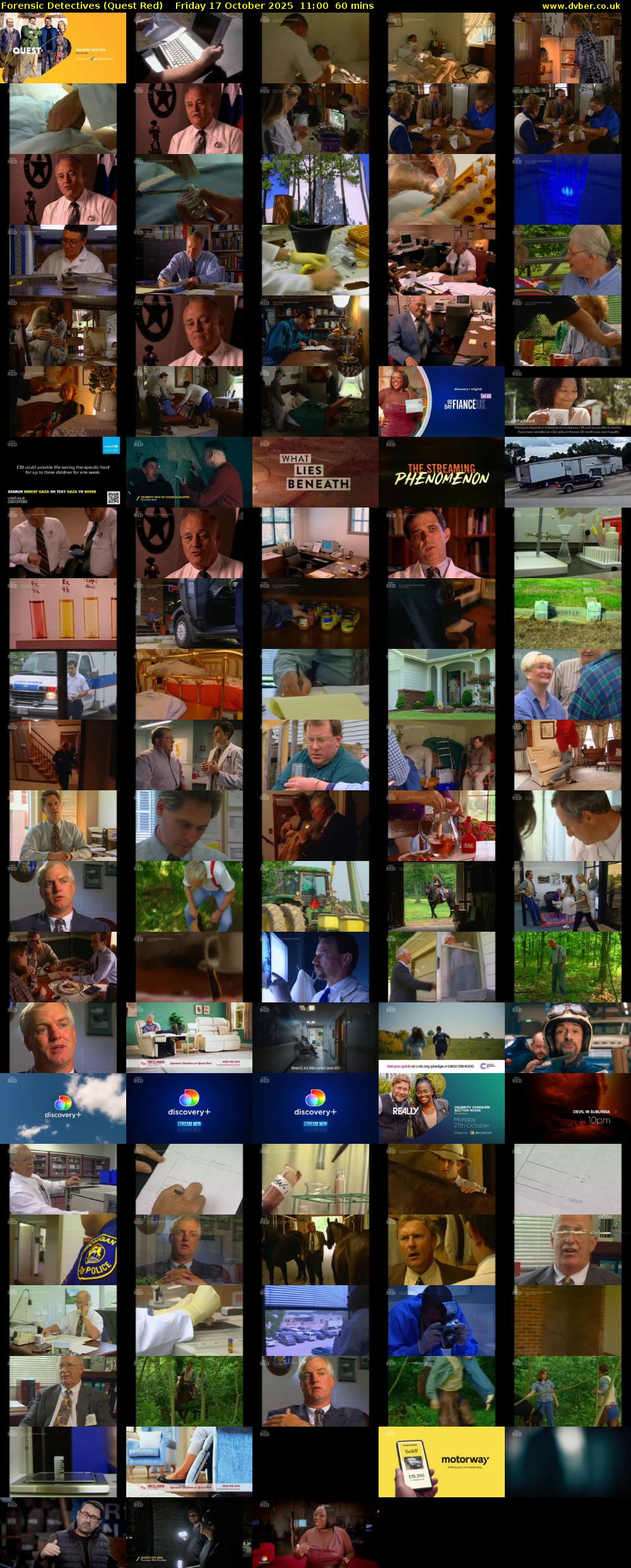 Forensic Detectives (Quest Red) Friday 17 October 2025 11:00 - 12:00