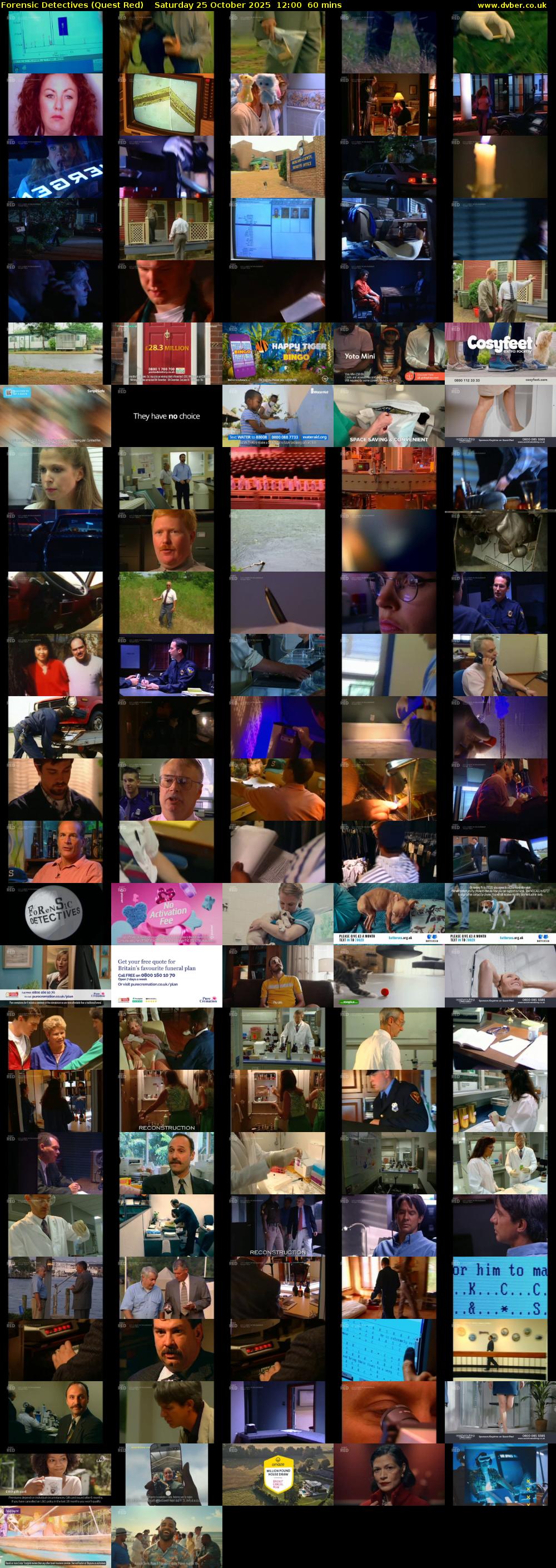 Forensic Detectives (Quest Red) Saturday 25 October 2025 12:00 - 13:00