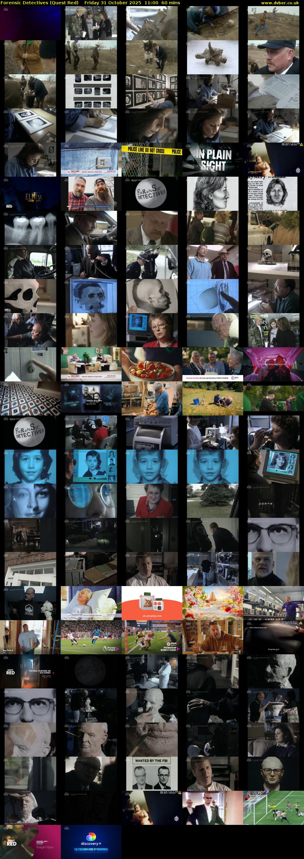 Forensic Detectives (Quest Red) Friday 31 October 2025 11:00 - 12:00